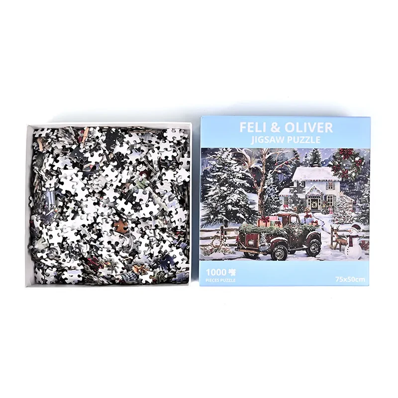 Puzzle odliczania Bożego Narodzenia