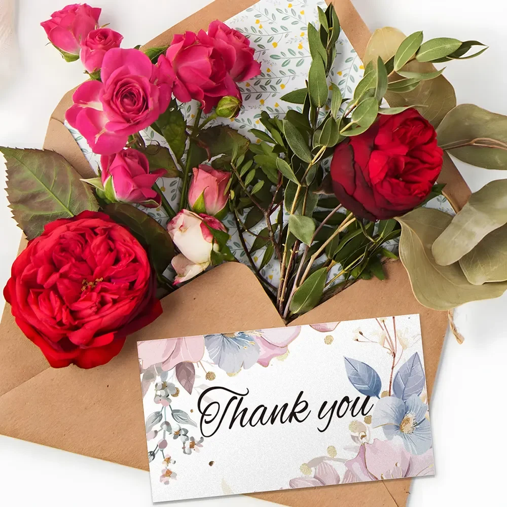 Luxury Holographic Thank You Cards
