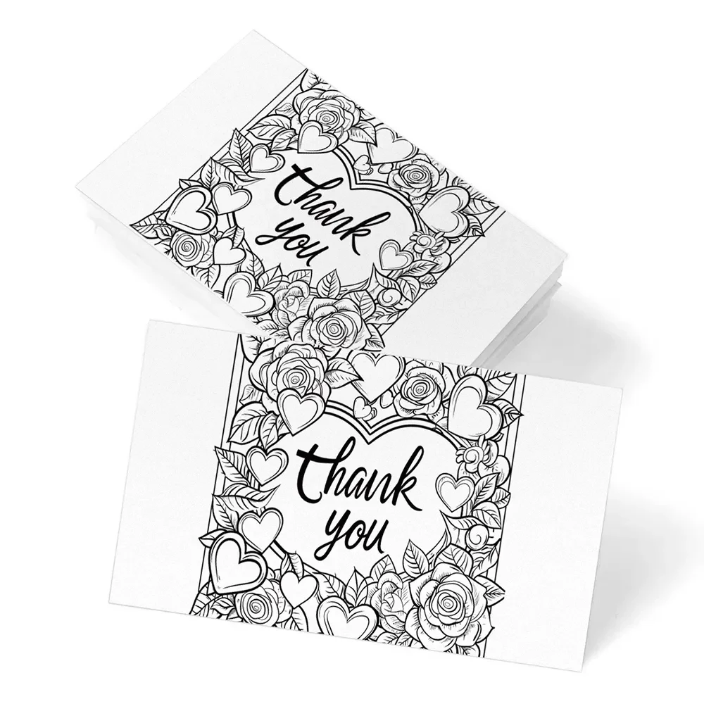 Luxury Holographic Thank You Cards