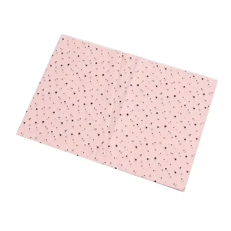 Różowy papier do pakowania